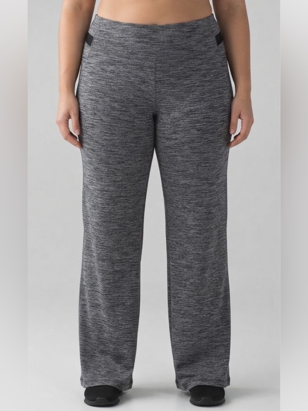TUFF ATHLETICS Grey Stretch Straight Leg Athletic Leggings XXL